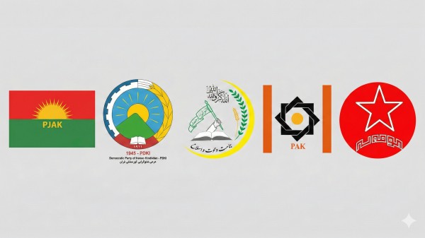 ڕیزبەندی تۆڕ و تواناکانی حیزبەکانی ڕۆژهەڵاتی کوردستان